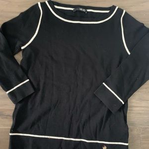 Black and White Sweater